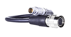 PT Head comes with patch-cable from base to camera