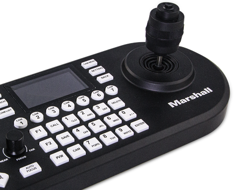 VS-PTC-300 is a NDI PTZ camera controller for CV630-ND3 cameras