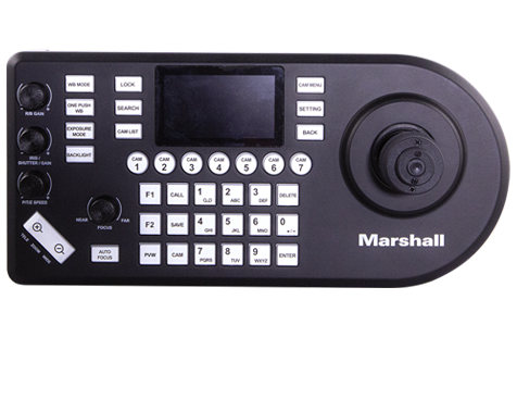 VS-PTC-NDI is a PTZ camera controller for CV630-NDI camera
