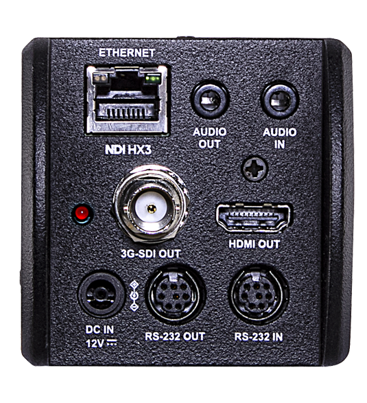 NDI cameras provide full-HD resolution and can be integrated seamlessly into any NDI-based workflow