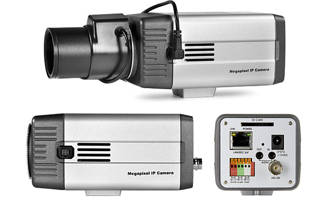 1080p60 Full HD IP Box Camera