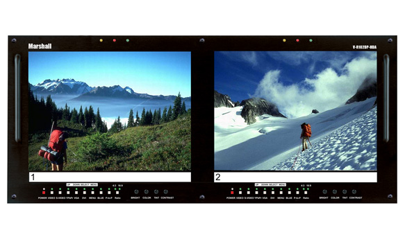 TFT-MegaPixel Multiformat Dual Screen 10.4 inch Monitor Set