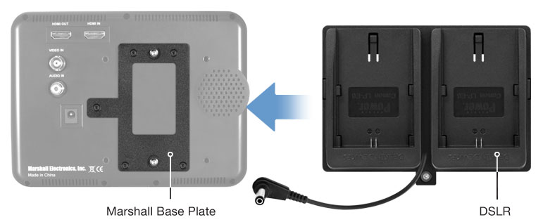 Quick Change Camera-Top Battery System