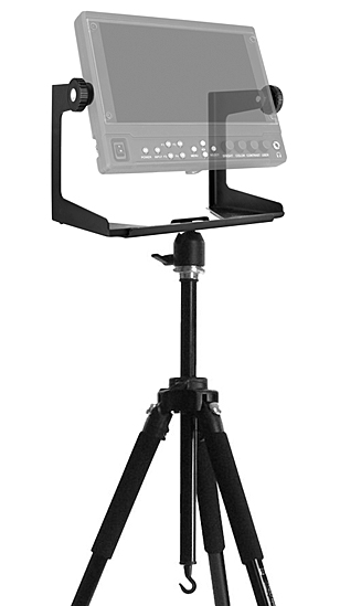 Yoke Monitor Support Mount on tripod