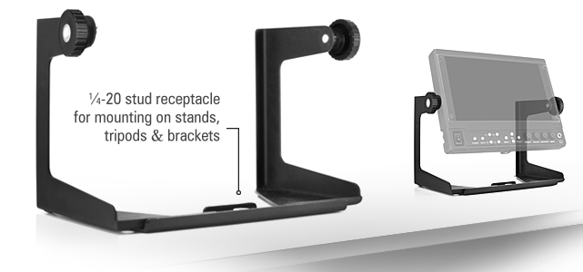 Universal Yoke Style Small Monitor Support Mount