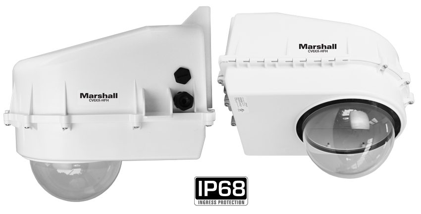 Compact Weatherproof Dome Housing for PTZ w/Fan and Heater