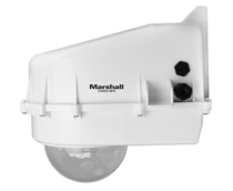 Compact Weatherproof Dome Housing for PTZ w/Fan and Heater