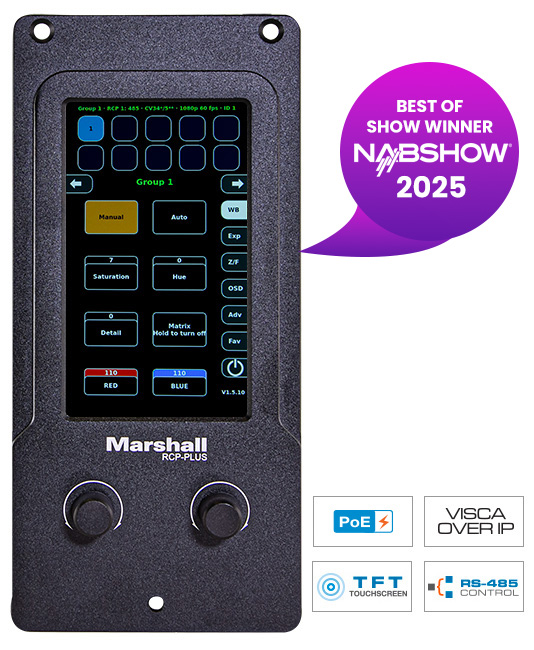 RCP-PLUS - Touchscreen RCP Camera Controller