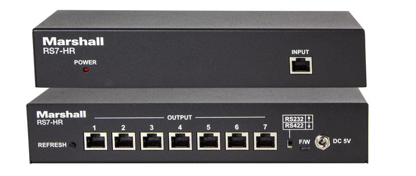 RS232 / RS422 Control Distribution box