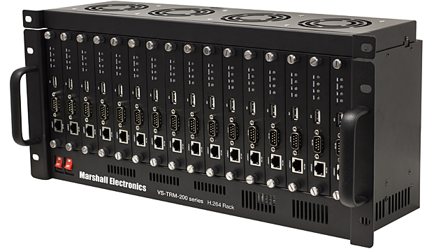 Rack mount holder with optional batteries installed