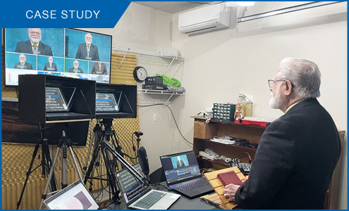 Marshall CV506 and CV508 enchance transcontinental remote worship services for the Faith Baptist Church South Metro