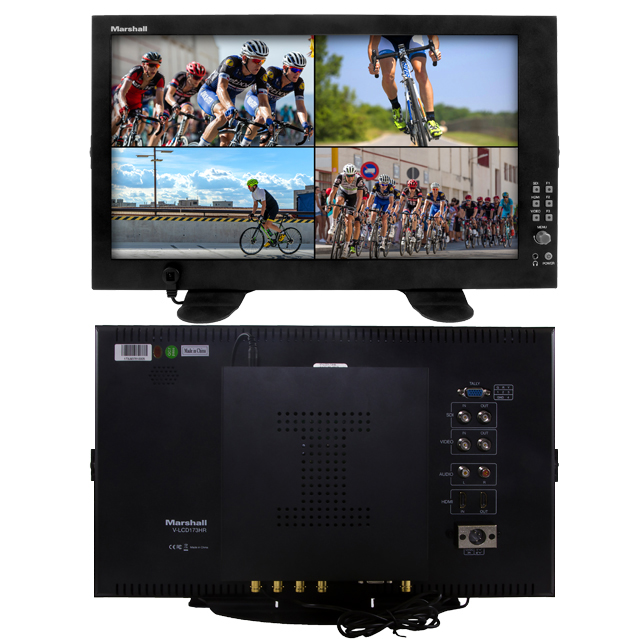 17.3-inch Professional Rackmountable Monitor with Color temperature