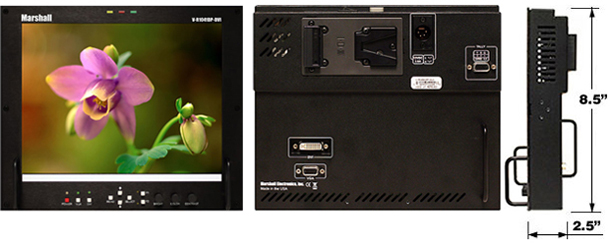 TFT-MegaPixel 10.4-Inch Field Monitor with DVI Input