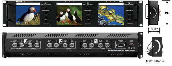 V-R43P LCD Rack