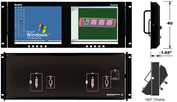 lcd rack V-R82DP-VGA