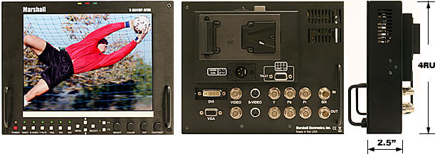 High Definition Monitor Digital Analog HD SD Inputs and Advanced Function