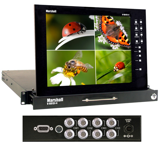 15 inch Rack audio mount with Pull-out Drawer
