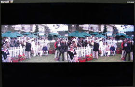3D monitor Single Channel Camera A or Camera B