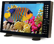 V-LCD15SB-AFHD-DT Monitor on display stand