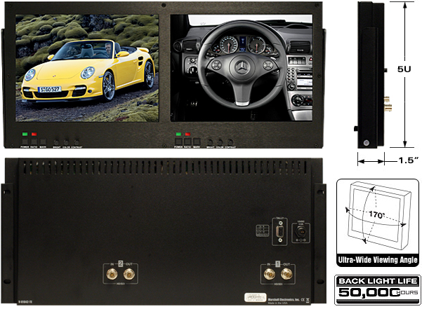 high definition lcd rack