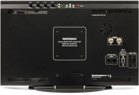 HD-SDI input and In-Monitor Display features