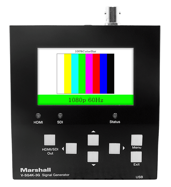 HDMI formats HD up to 1080p60 and UHD 60Hz SDI formats up to 1080p