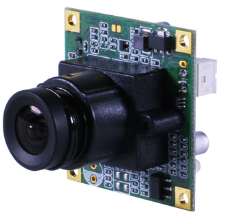 V-1217-PCB-3.7 420 TV Line CCD DSP B/W Camera  